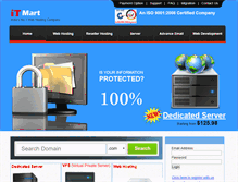 Tablet Screenshot of itmart.in
